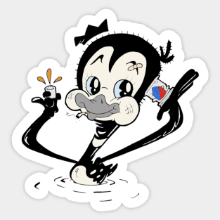 Chicago Handshake Loon 002 [happy] Sticker